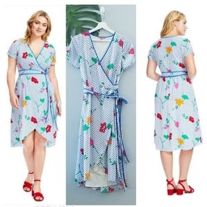 MODCLOTH Wraparound Dress | SZ•Sm